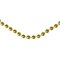 Northlight Shiny Round Beaded Commercial Christmas Garland - 33' x .25" - Gold - Unlit